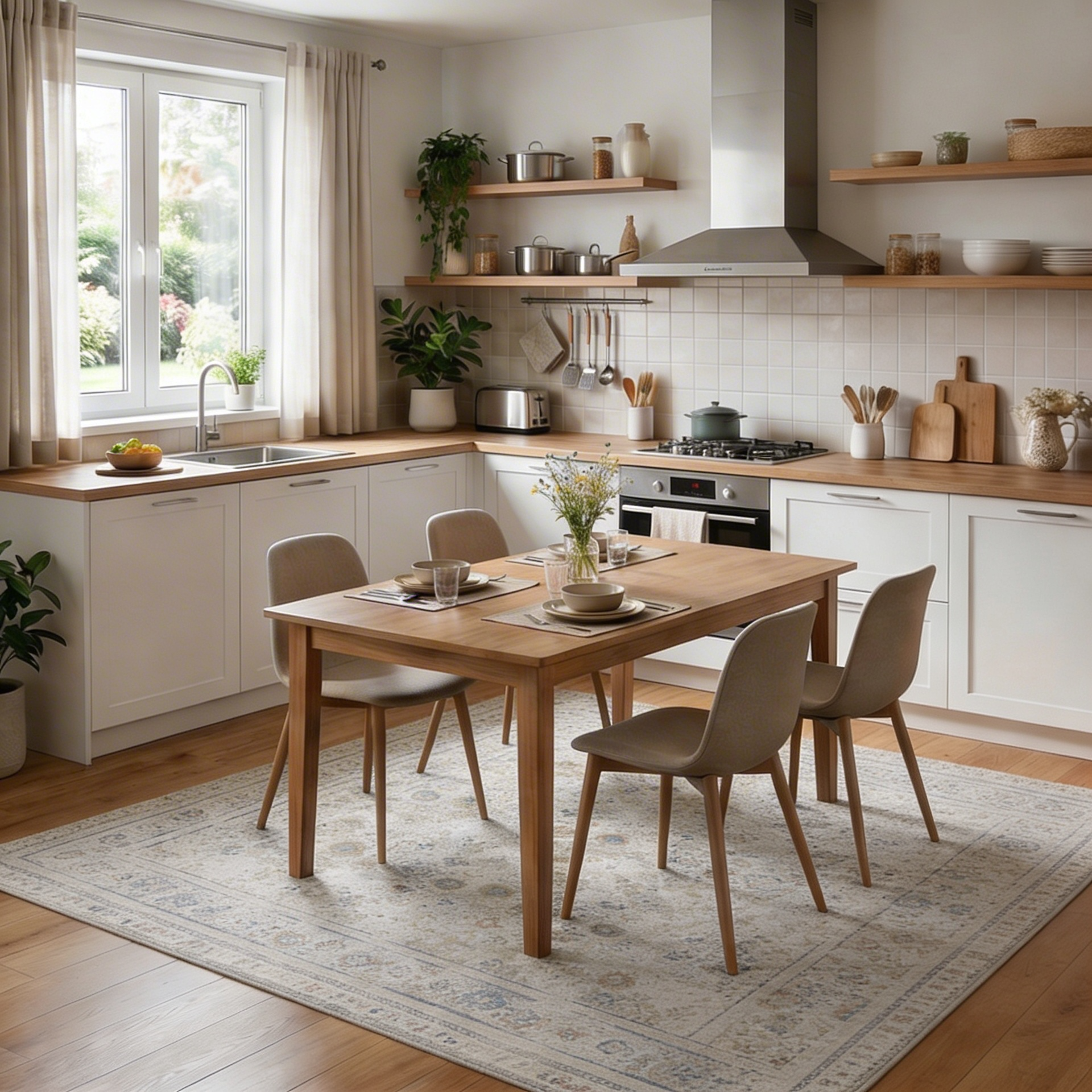 Нужен ли ковёр на кухне?